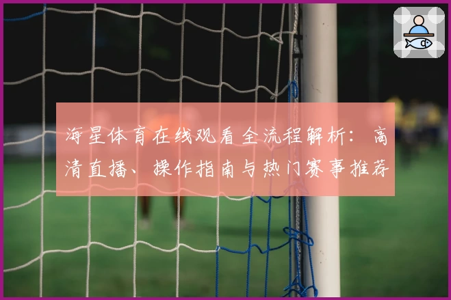海星体育在线观看全流程解析:高清直播、操作指南与热门赛事推荐